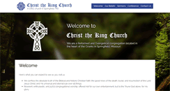 Desktop Screenshot of christthekingkirk.com